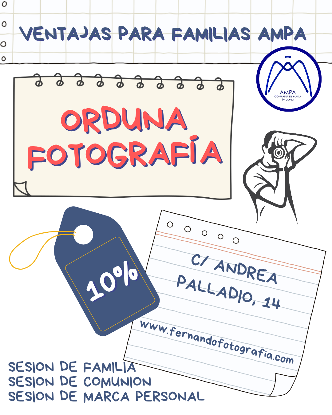 📸 Sesiones con descuento