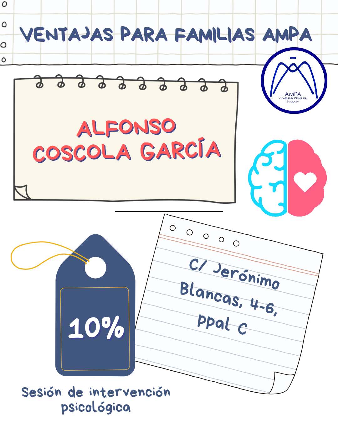 🧠 Apoyo psicológico con descuento