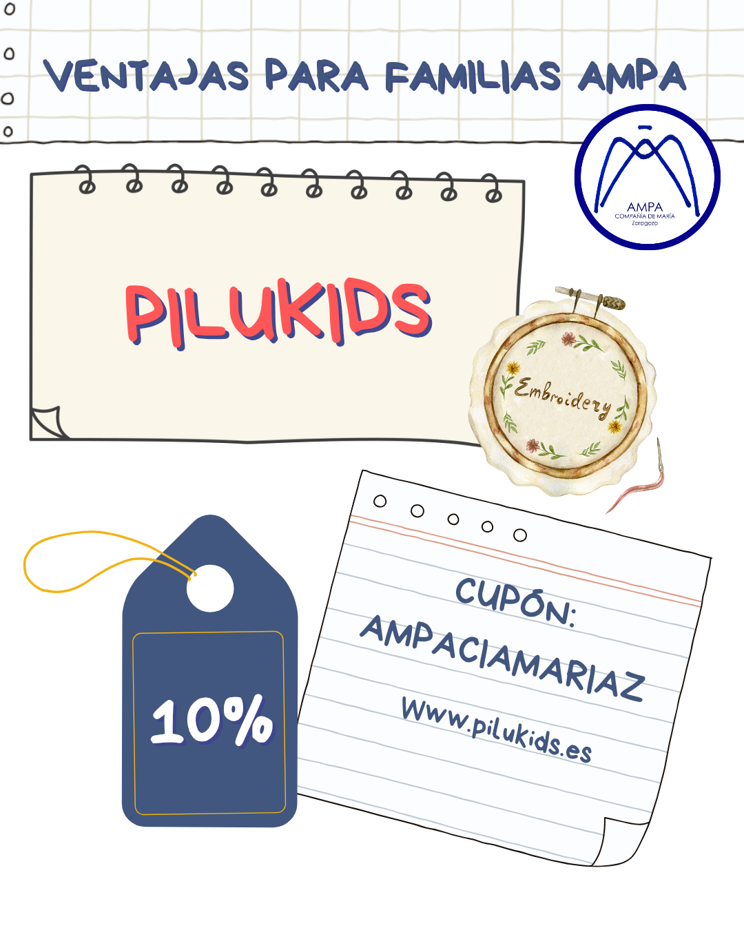 🧵 Detalles bordados personalizados